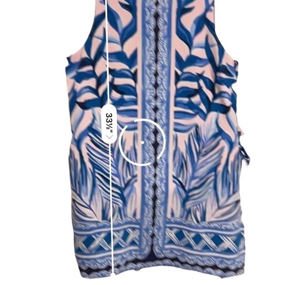 Lilly Pulitzer Donna Romper in Beautiful Feel Size 12 - Picture 4 of 9